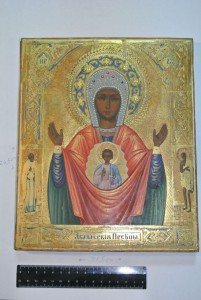 абалакская с предстоящими Николаем и Марией Египетская