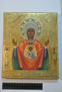 абалакская с предстоящими Николаем и Марией Египетская