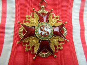 Звезда и орден св Станислава 1 ст золото