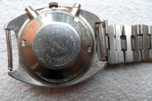 Часы SEIKO хронограф автомат 6139B-6002 нержавсталь.