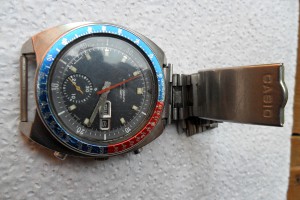 Часы SEIKO хронограф автомат 6139B-6002 нержавсталь.