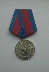 3 медали МВД, За отличие в службе и 200 лет