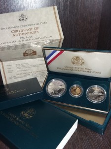 Набор Колумб 1992 proof