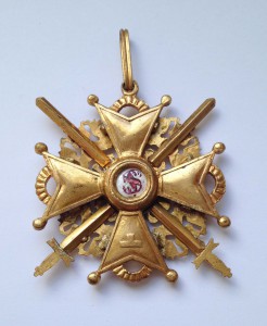 Орден Св. Станислава с мечами. 2 ст. Бронза. Эдуард