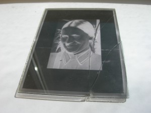 ГСС Марина Раскова. Стеклянный негатив  + фото (на конверте)