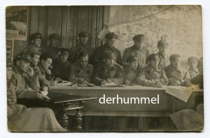 Красноармейцы 20-е годы. Звезда на вороте шинели