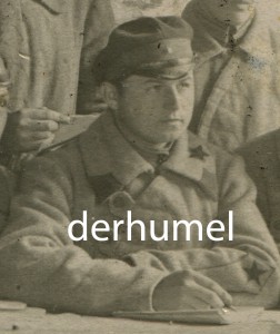 Красноармейцы 20-е годы. Звезда на вороте шинели