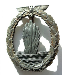 Знак Для экипажей минных тральщиков.