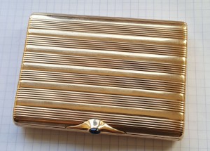 ПОРТСИГАР ЗОЛОТОЙ 56 ПРОБЫ В СОСТОЯНИИ