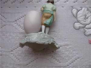 царский фарфор и стекло (для чая банка, сахарница и статуэтк