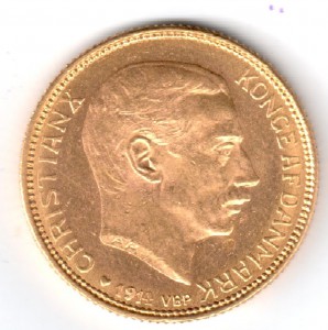 20 крон Дания 1914 год