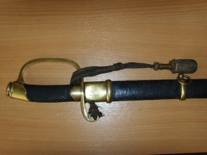 ШАШКА ОФИЦЕРСКАЯ ОБР. 1881 г. С ТЕМЛЯКОМ