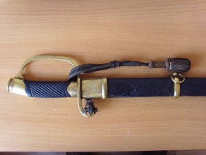 ШАШКА ОФИЦЕРСКАЯ ОБР. 1881 г. С ТЕМЛЯКОМ