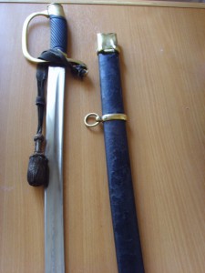 ШАШКА ОФИЦЕРСКАЯ ОБР. 1881 г. С ТЕМЛЯКОМ