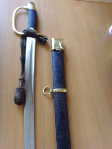 ШАШКА ОФИЦЕРСКАЯ ОБР. 1881 г. С ТЕМЛЯКОМ