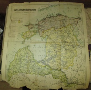 карта прибалтийского края