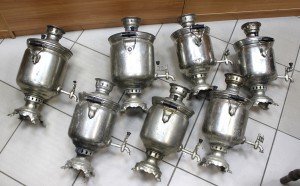 Самовары угольные 7шт.