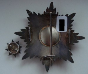 ЗВЕЗДА с фрачником серебро