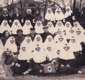 Санитарные курсы в Авдеевке.  1928 год.