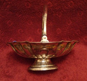 Конфетница/сухарница 84 пробы, 1881год