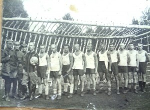 Фото Футбольной команды 4 го отдельного телеграфного батальо