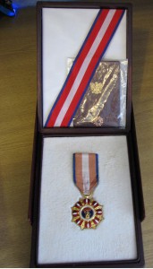 Орден Строительства Польши. золото.