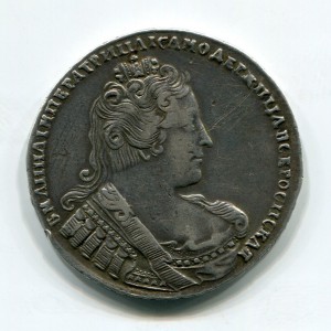 Рубль 1733г. в сохране!!!