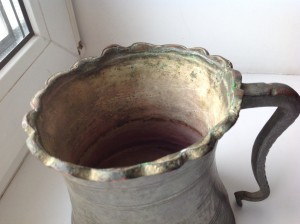 Кружка медная -старая..