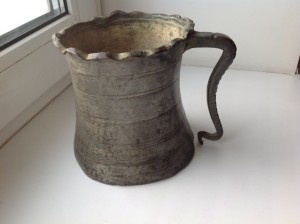Кружка медная -старая..