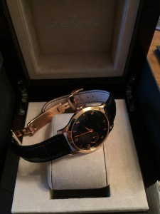 Золотые Zenith Elite 18K Rose Gold 17/62.1125.680 Men's Auto