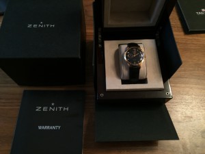 Золотые Zenith Elite 18K Rose Gold 17/62.1125.680 Men's Auto