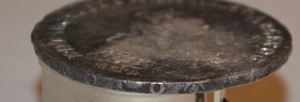 Рубль 1752 г. ММД Е.