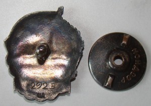 Отличник ВМФ. Серебро. В люксе.