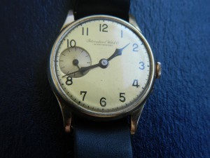 Часы Schaffhausen золото модель 1907 года