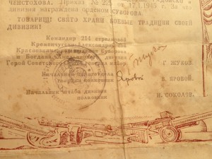 11 благодарностей на одного за подписью Г.Жукова
