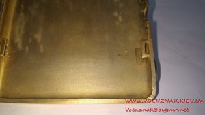 Портсигар, серебро 183 грамма