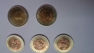 Набор монет Красная книга 1991 г и 1992 г