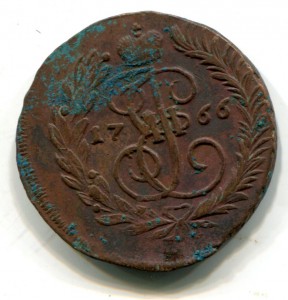 2 копейки  1766 ММ