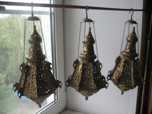 Фонари подвесные,будуарные.3шт