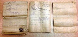 3 дока-Анкета Спецназначения НКВД,Послуж.список и Просьба о