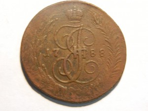5 коп. 1788г. СПМ.