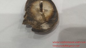 Знак "Почетный железнодорожник" №7567  в серебре