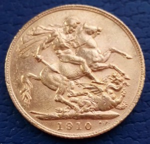 Великобритания Соверен 1910 года Эдуард VII