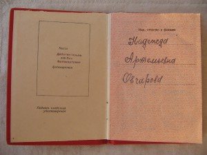 За Трудовое Отличие №53*** ЛЮКС.