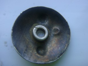 Гайка серебро