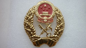 Кокарда таможенника Китая