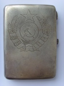 ПОРТСИГАР АГИТАЦИОННЫЙ СЕРЕБРО 84