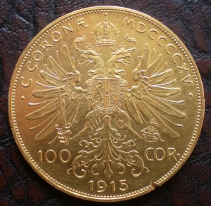 100 корон 1915