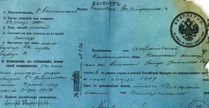 Три дореволюционных паспорта разных цветов одним ЛОТом!!