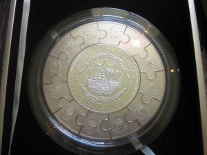 Монетища 1 КГ. серебра